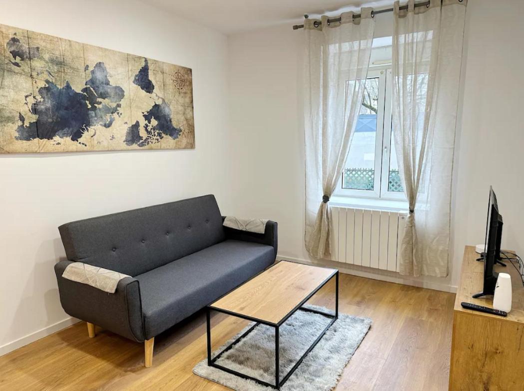 Rs-0 - Appartement F2 Au Rdc A Mulhouse Pour 1-3 Pers Zewnętrze zdjęcie